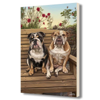 English Bulldog A1 Print English Bulldog A1 Print
